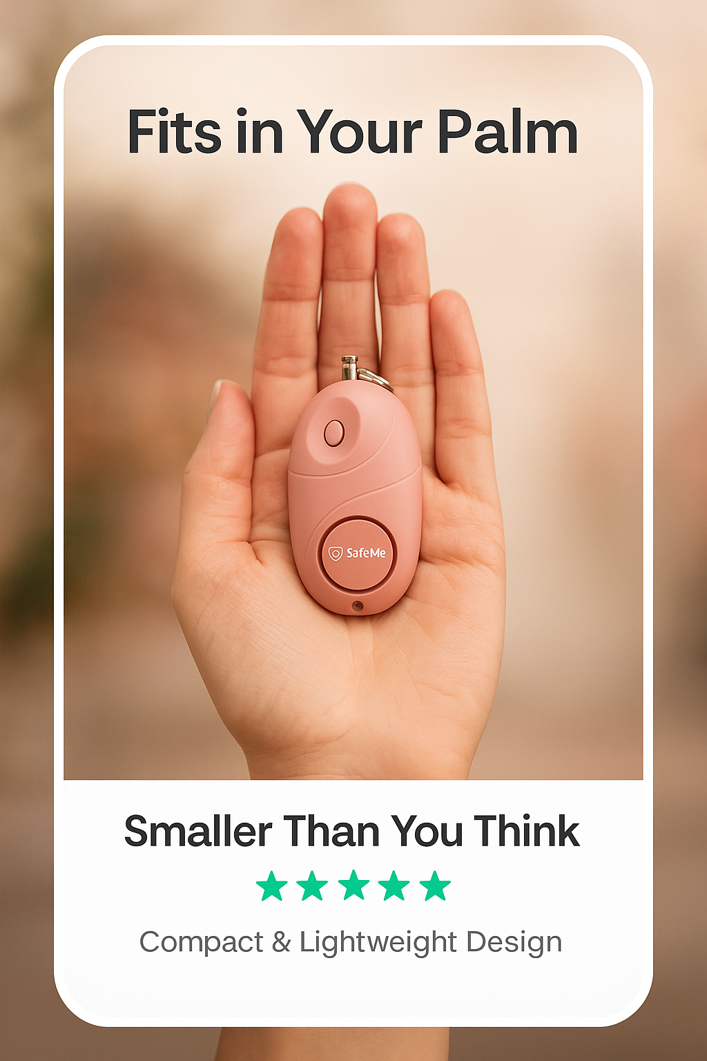 SafeMe™ Personal Safety Alarm – Stay Safe Anywhere